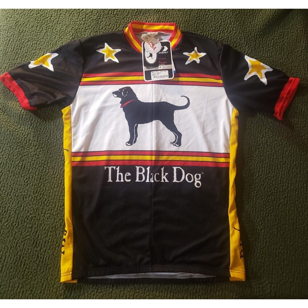 NEW Louis Garneau The Black Dog Cycling Jersey Men's XL Martha’s  Vineyard